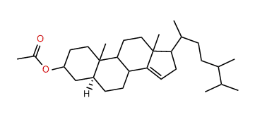 24-Dihydrozymosterol acetate